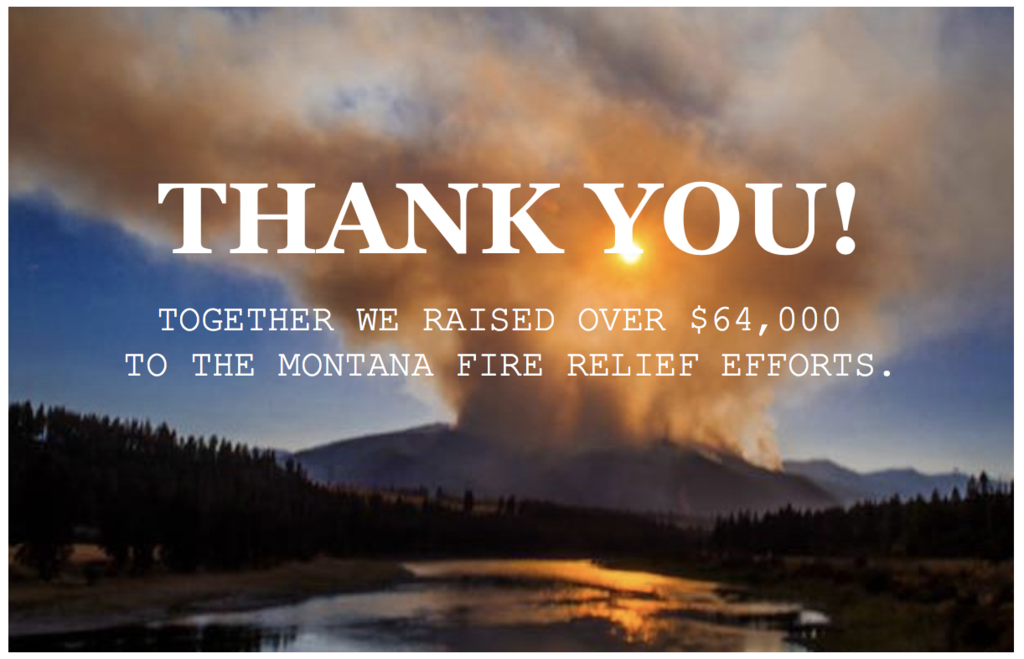 Montana Strong shirts raise over $64,000!!