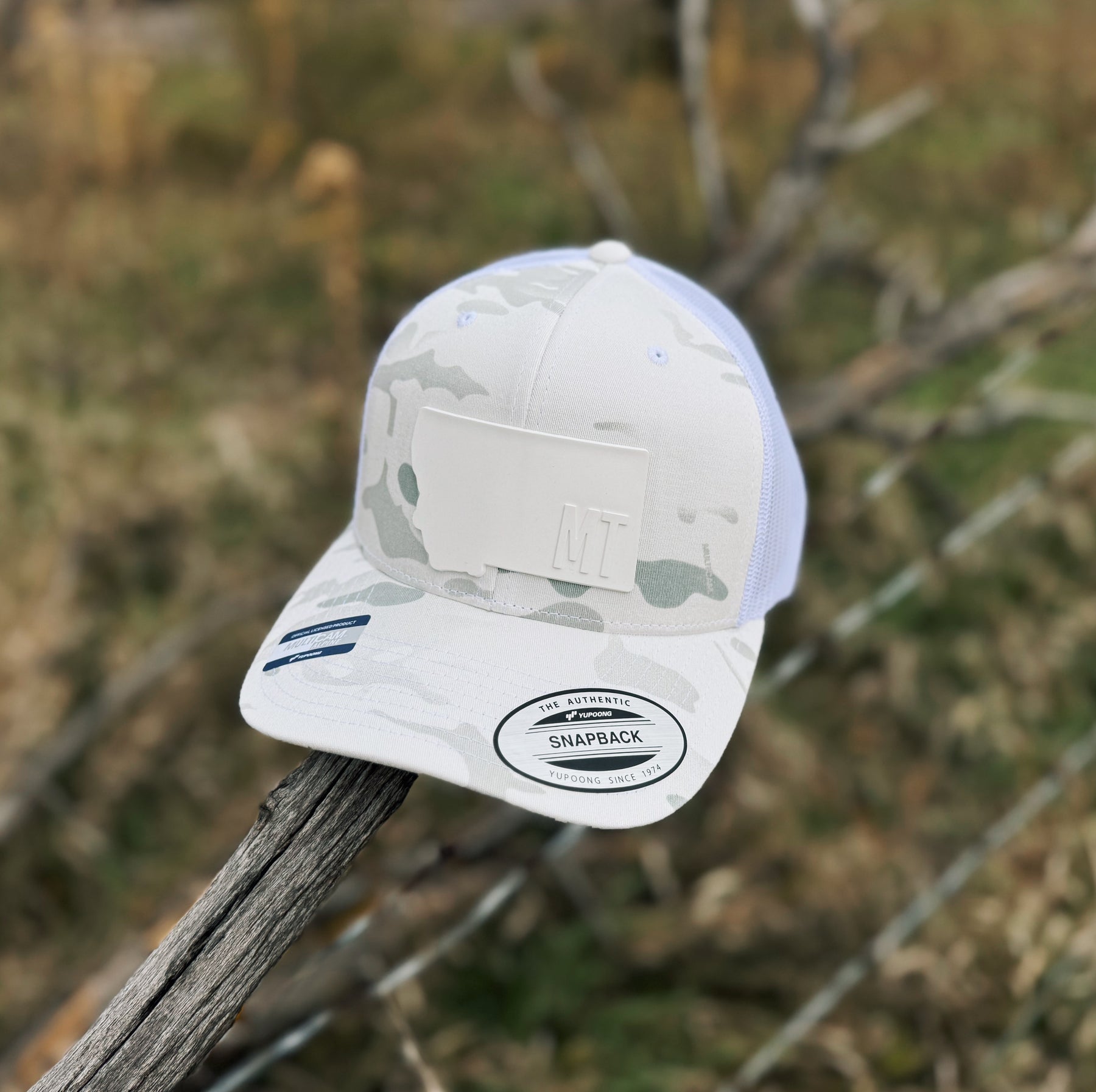 Montana White Stealth Hat - MONTANA SHIRT CO.