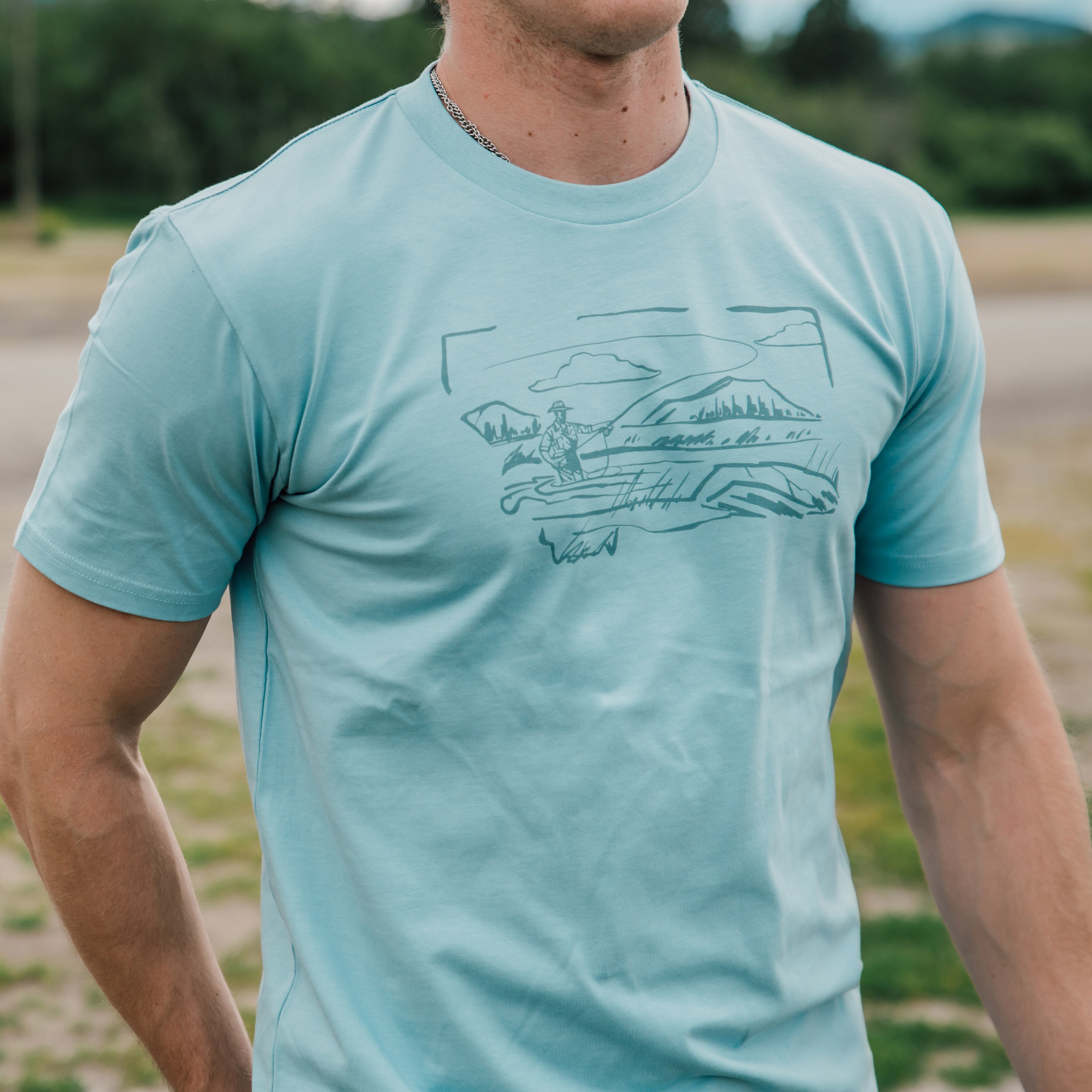 Fly Fishing, X-Large | Montana Shirt Co.
