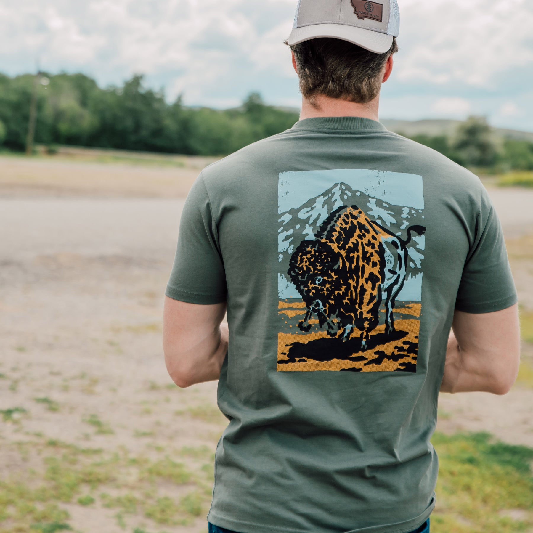 Bison Mountain Range - MONTANA SHIRT CO.