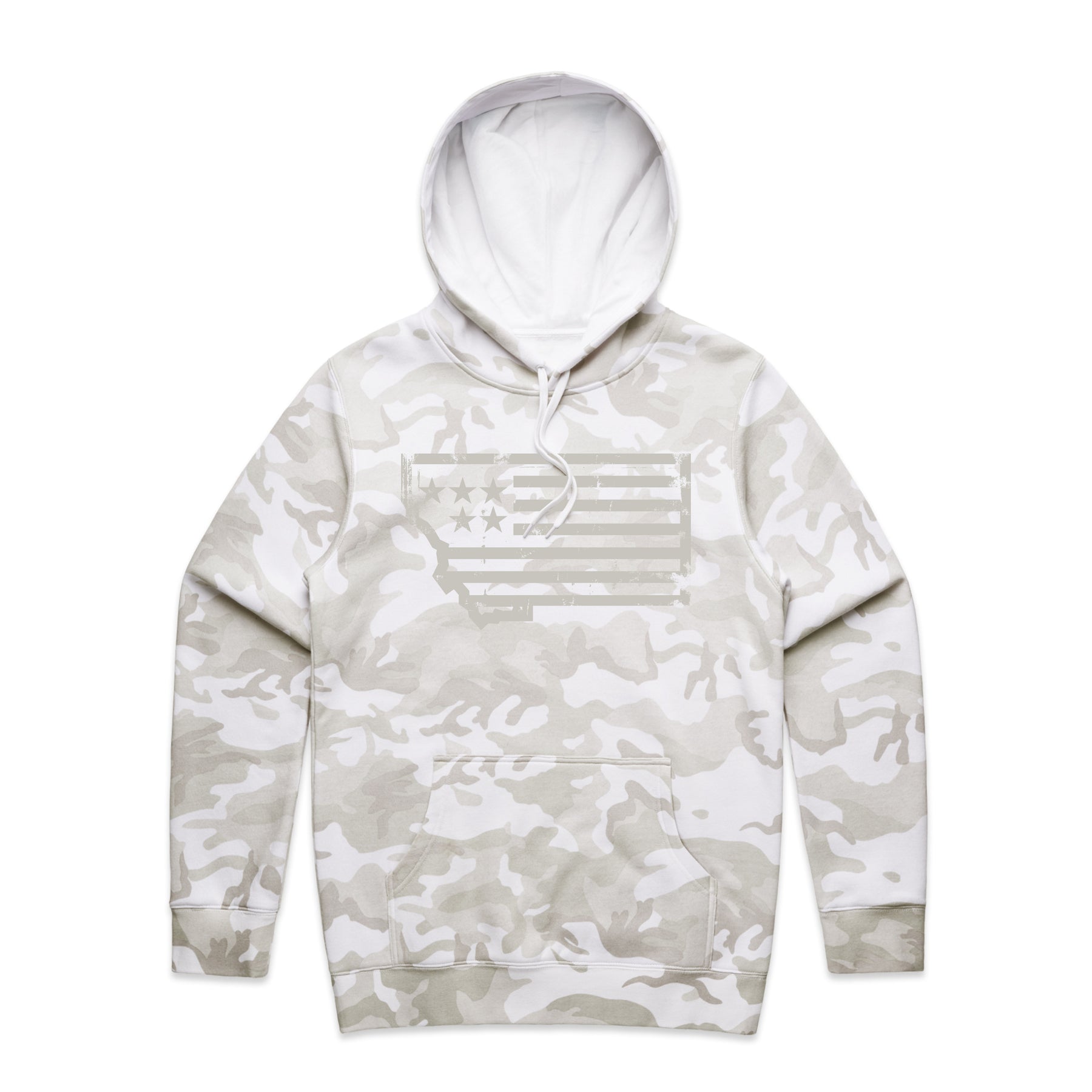 Montana Flag Heavy Weight Hoodie - MONTANA SHIRT CO.