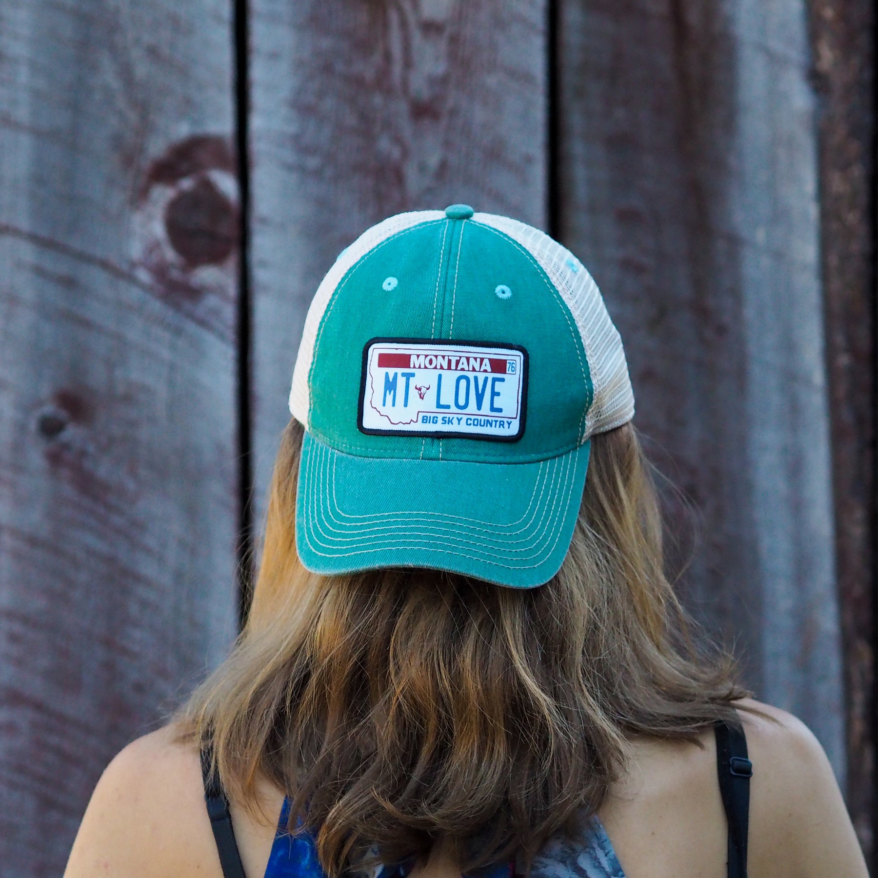 License Plate Love Hat - MONTANA SHIRT CO.