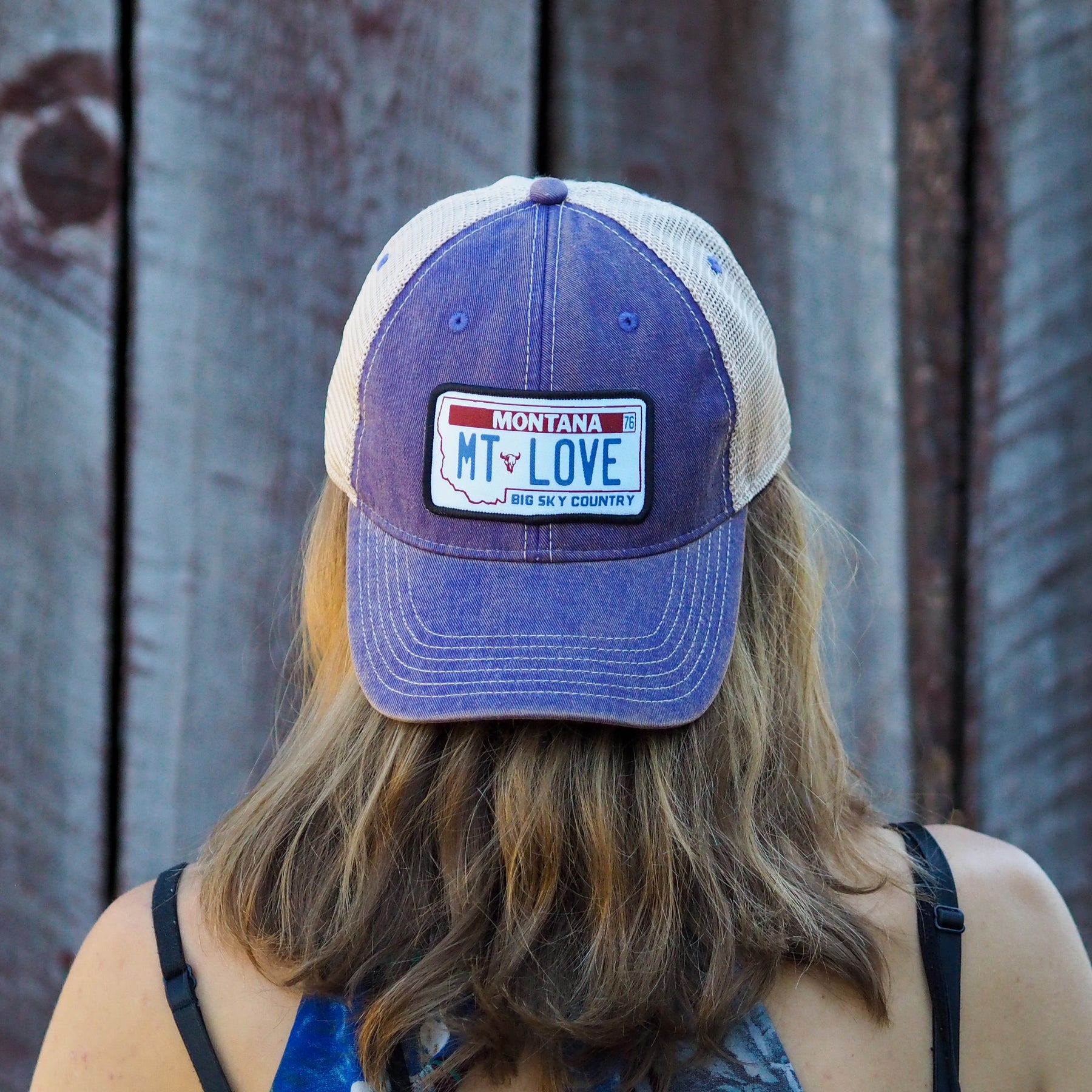 License Plate Love Hat - MONTANA SHIRT CO.