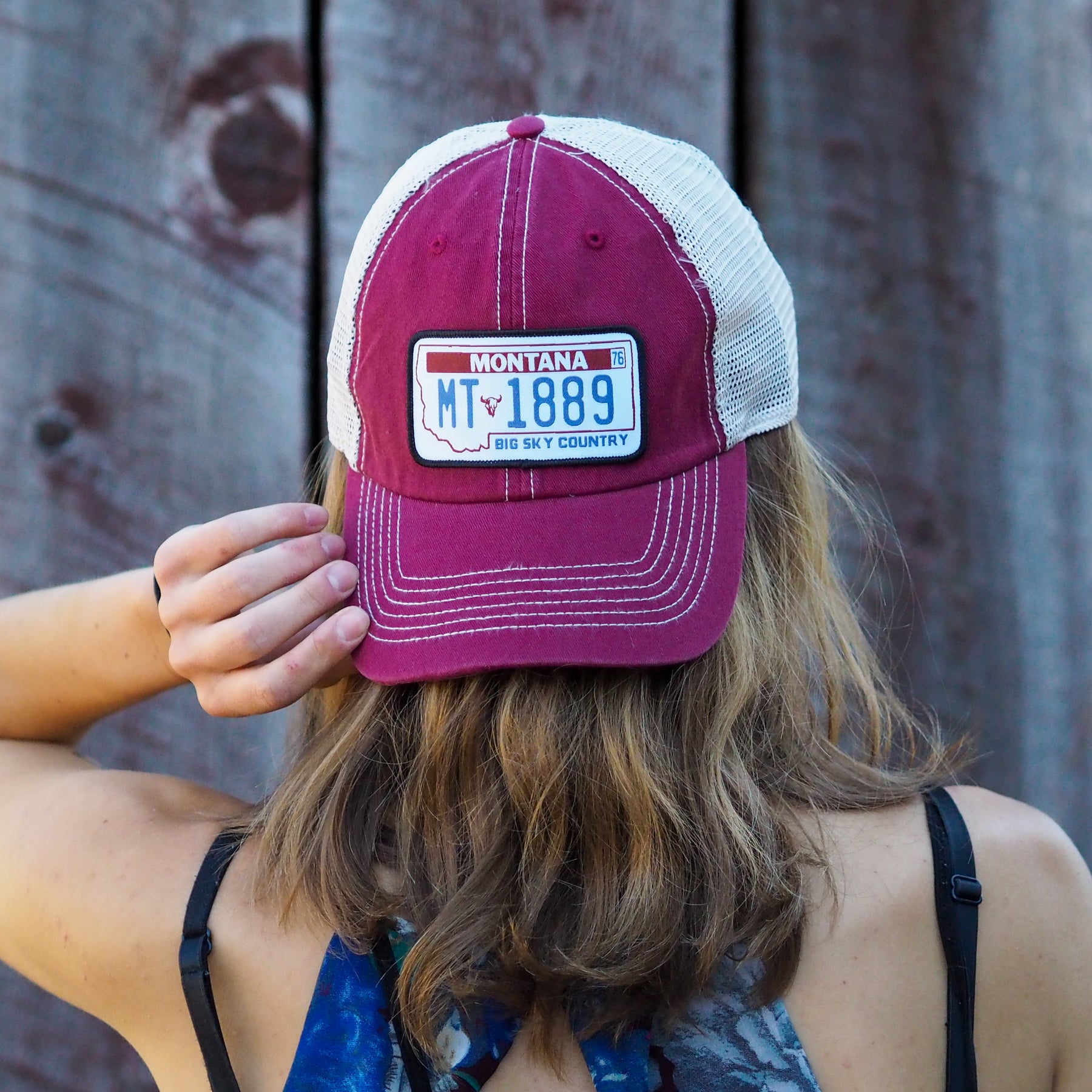 License Plate 1889 Hat - MONTANA SHIRT CO.