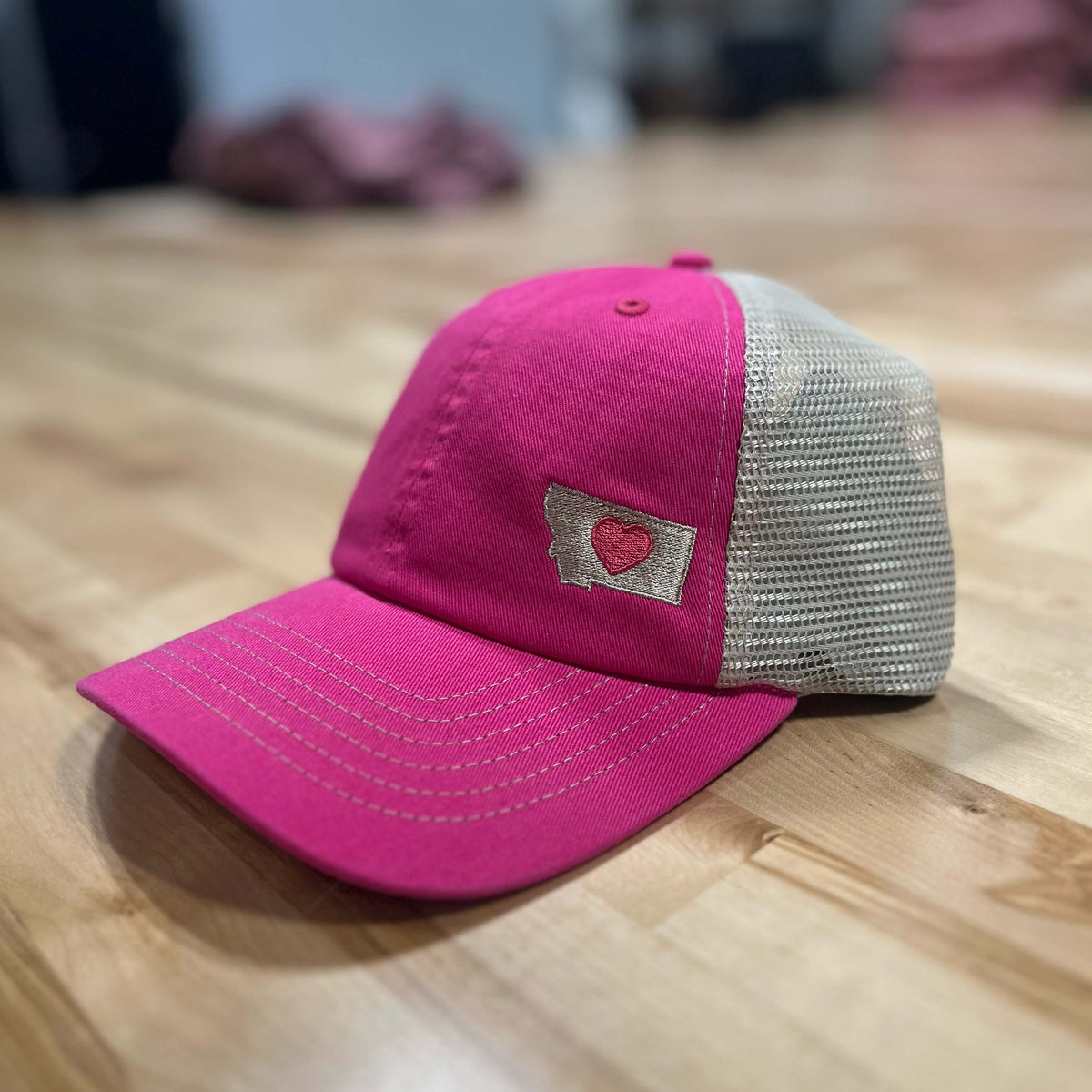 Pink Classic Heart Hat - MONTANA SHIRT CO.