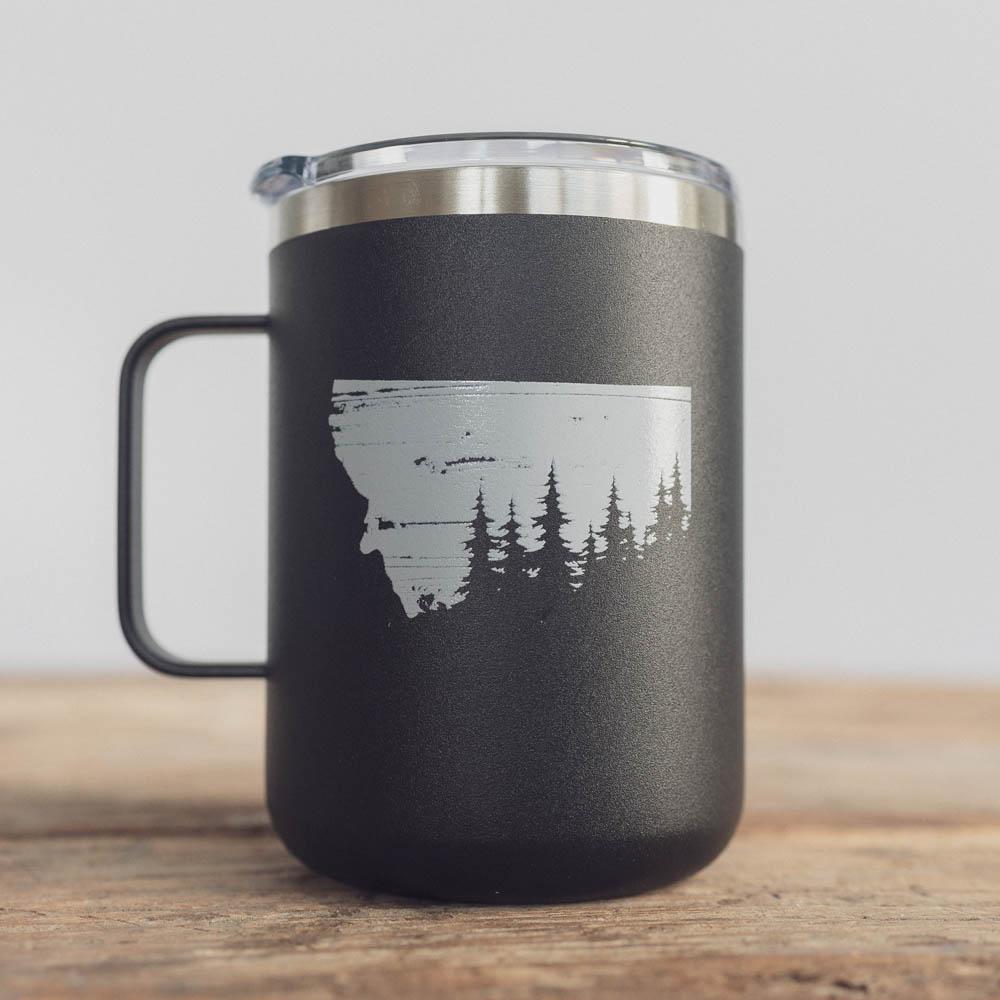 Alpine Forest Tall Camp Mug - MONTANA SHIRT CO.