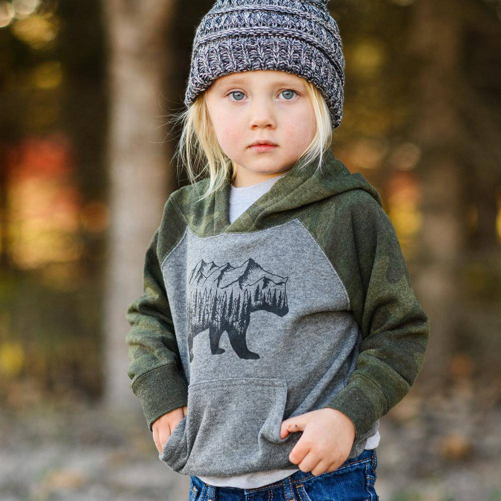 Montana Bear Hoodie (toddler) - MONTANA SHIRT CO.