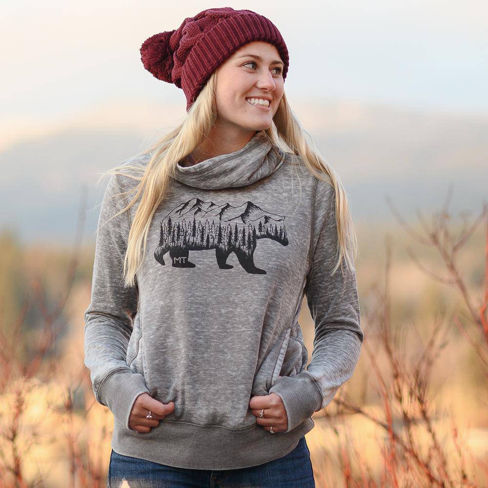 Montana Bear Cowl - MONTANA SHIRT CO.