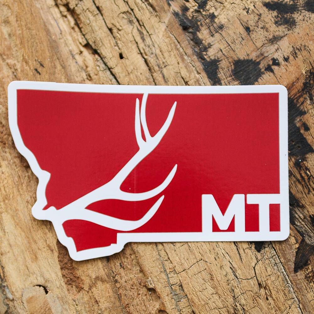 Antler Sticker - MONTANA SHIRT CO.