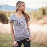 Love Letters V-Neck - MONTANA SHIRT CO.