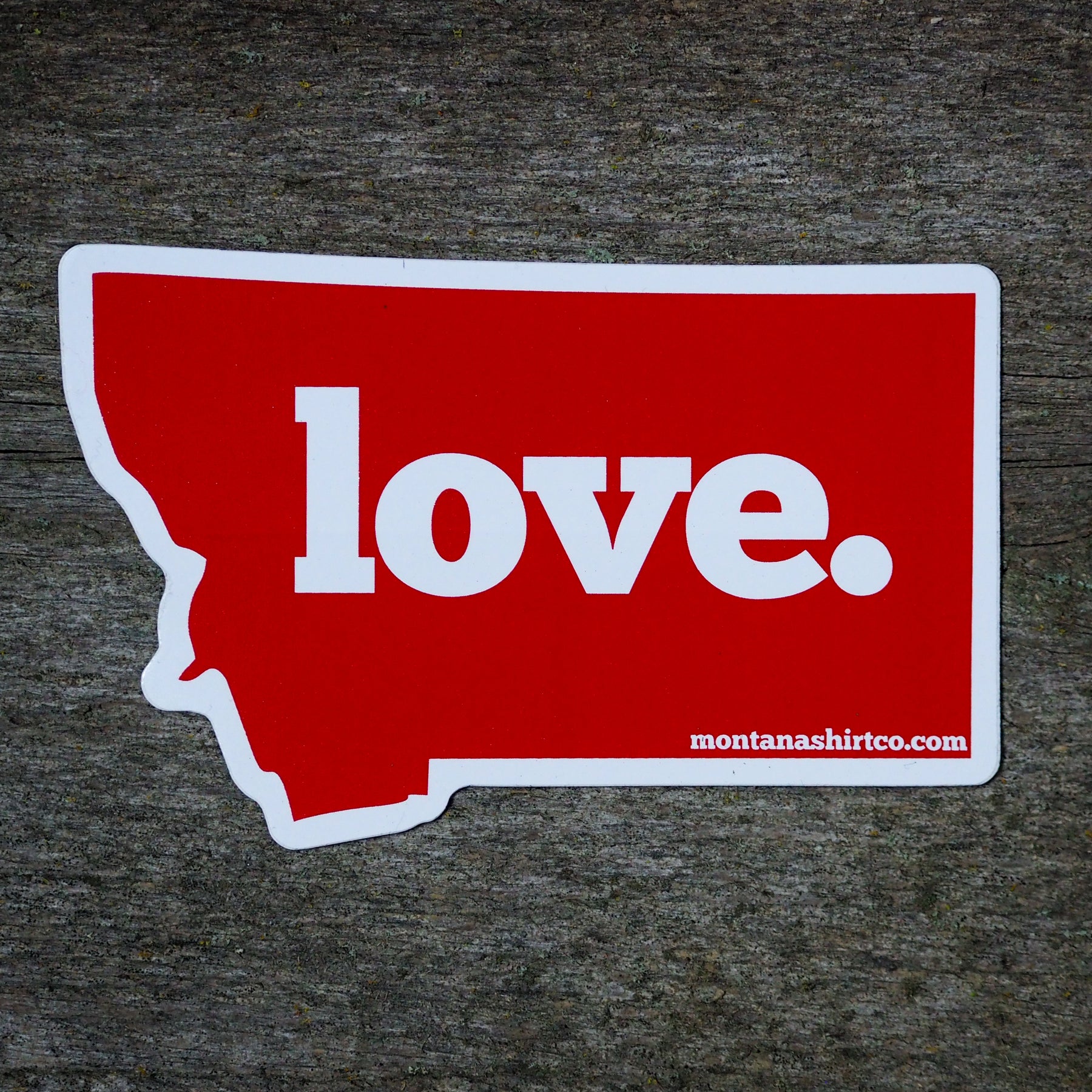 Love Sticker - MONTANA SHIRT CO.