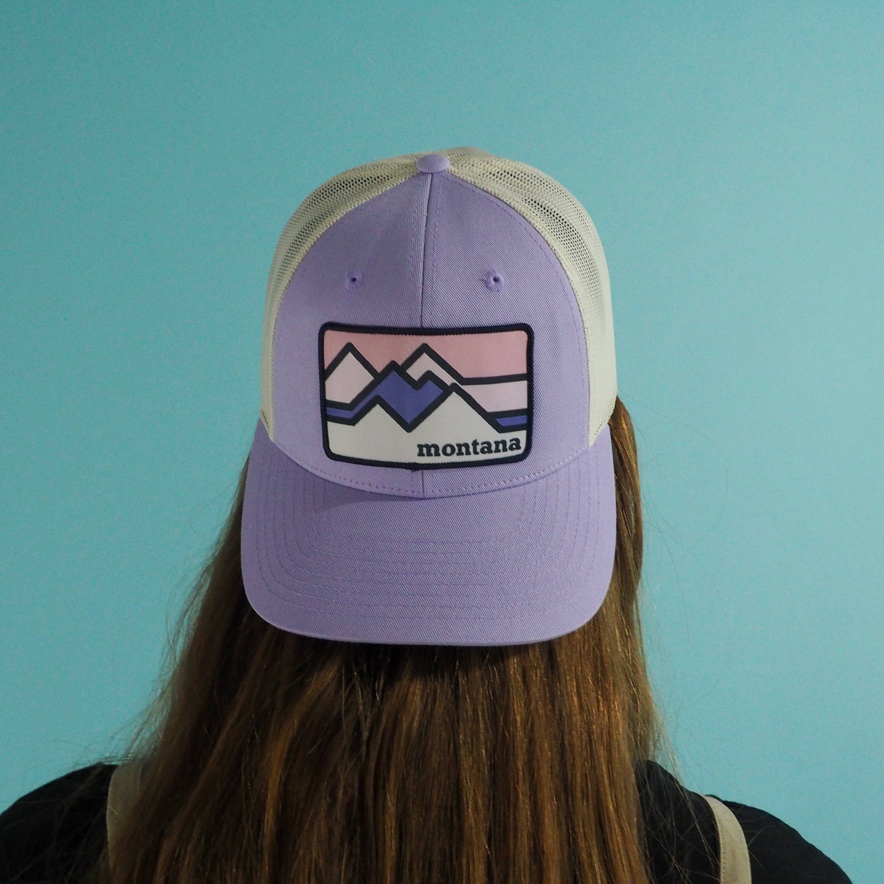 Colorblock Mountains Hat - MONTANA SHIRT CO.