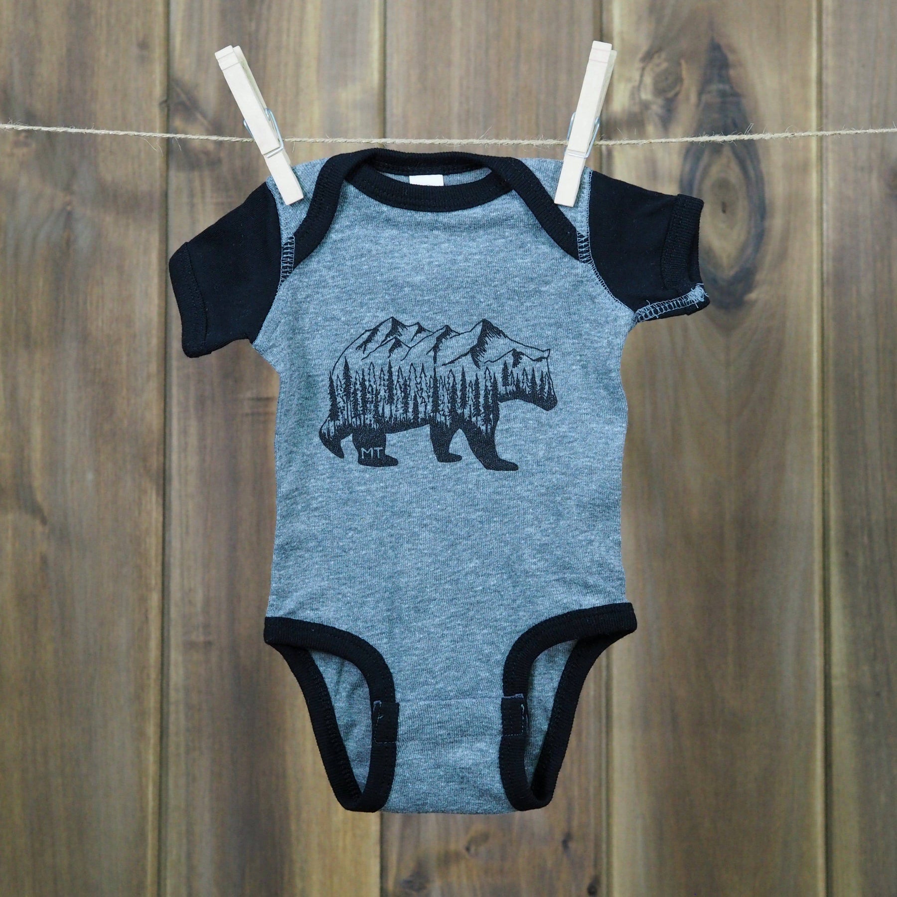 Montana Bear (onesie) - MONTANA SHIRT CO.