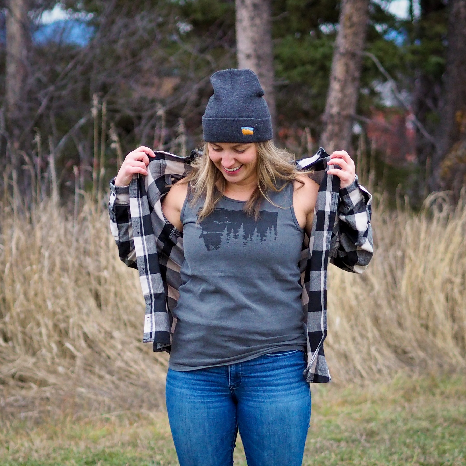 Alpine Forest Tank Top (unisex) - MONTANA SHIRT CO.