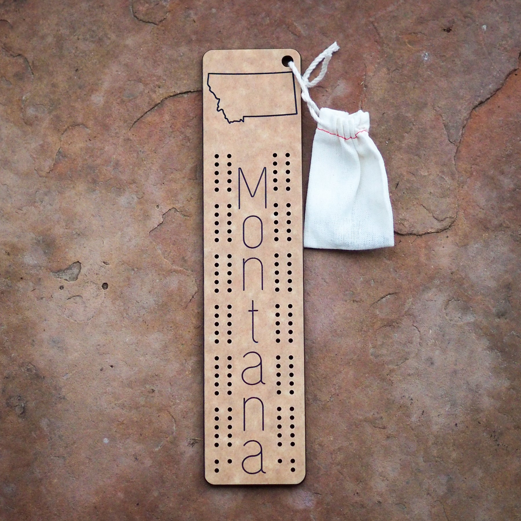 Montana Cribbage Board - MONTANA SHIRT CO.