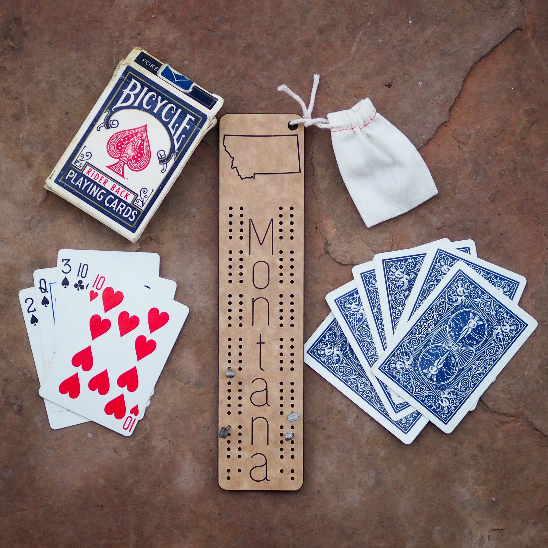 Montana Cribbage Board - MONTANA SHIRT CO.