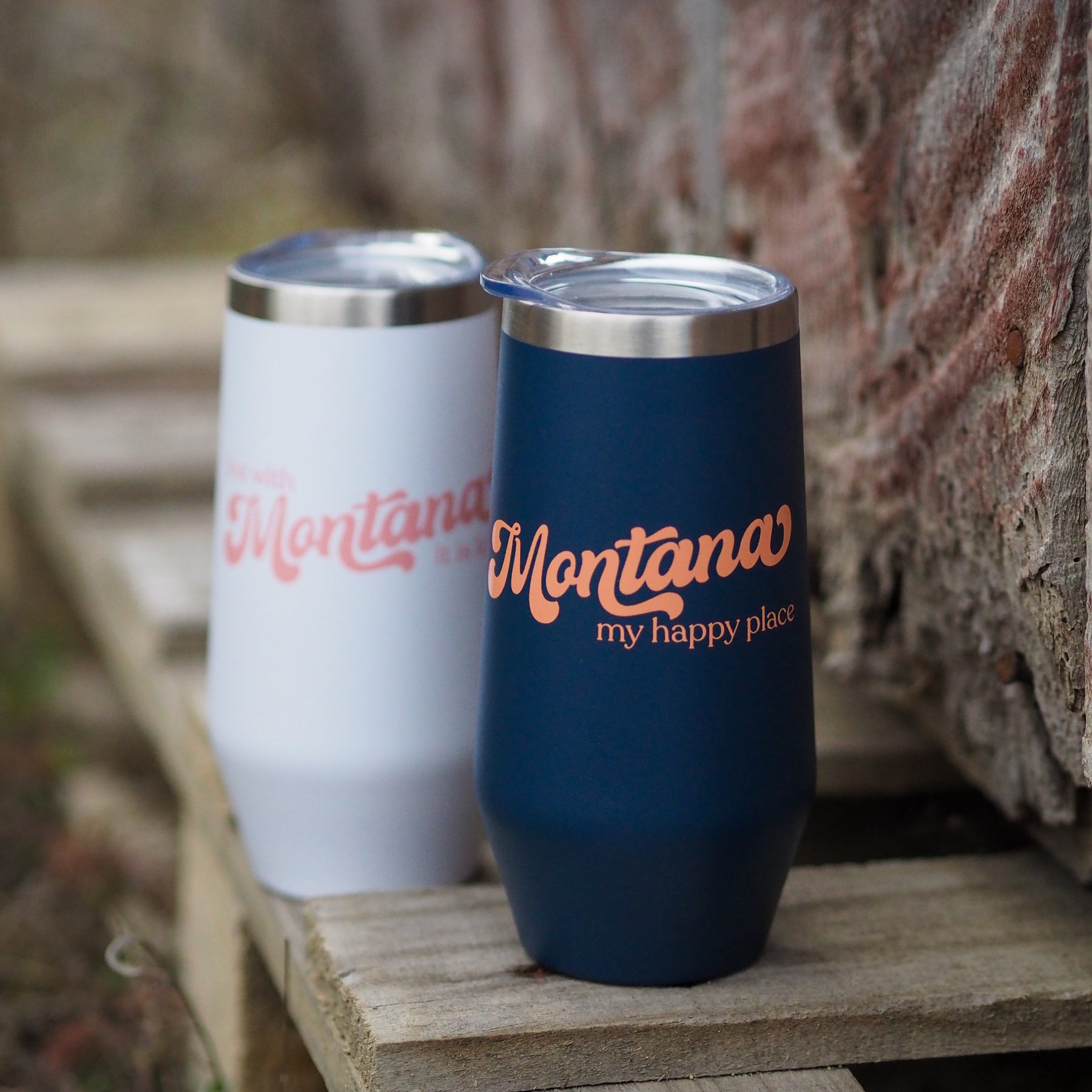 Montana My Happy Place Tumbler - MONTANA SHIRT CO.