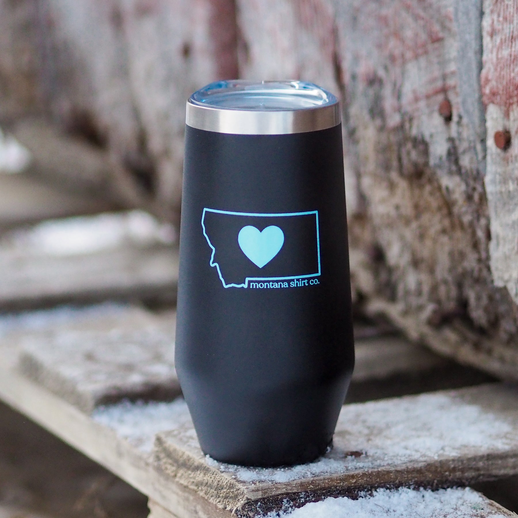 My Heart is in Montana Tumbler - MONTANA SHIRT CO.