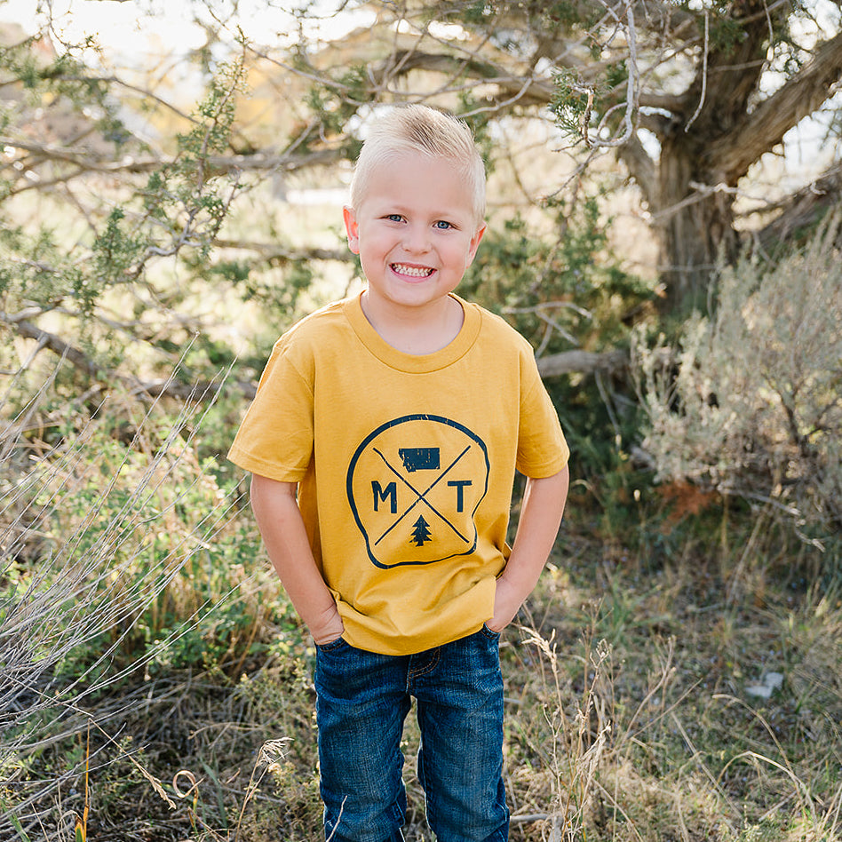 Montana Circle Logo (kids) - MONTANA SHIRT CO.