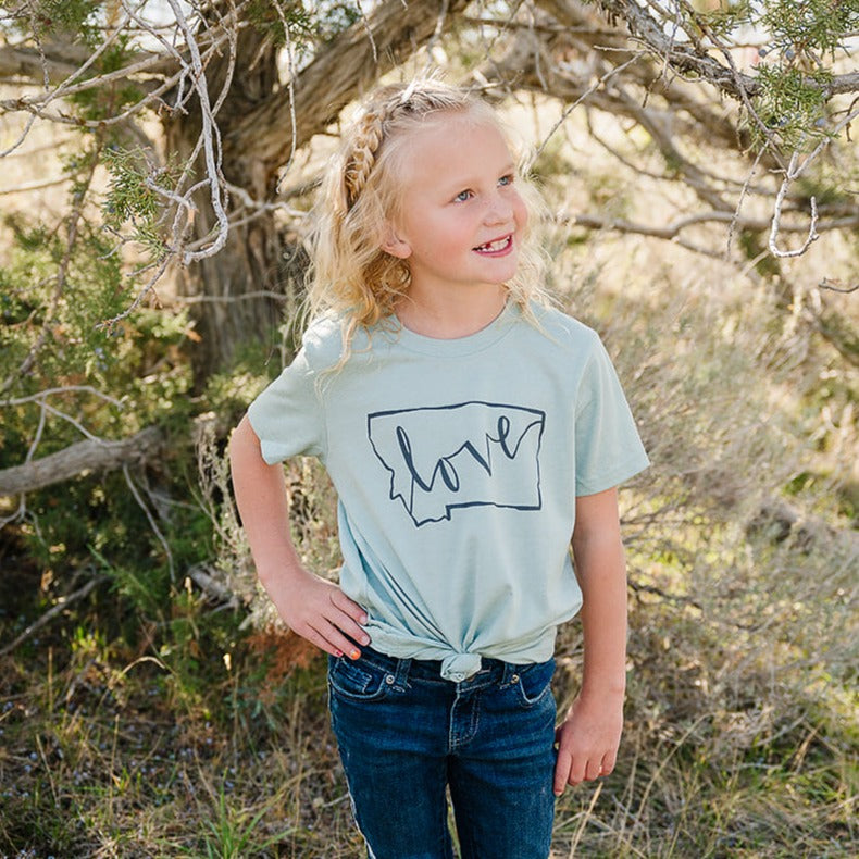 Love Letter Outline (girls) - MONTANA SHIRT CO.