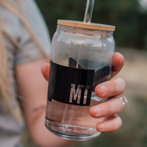 Beer Glass Tumbler - Classic MT - MONTANA SHIRT CO.