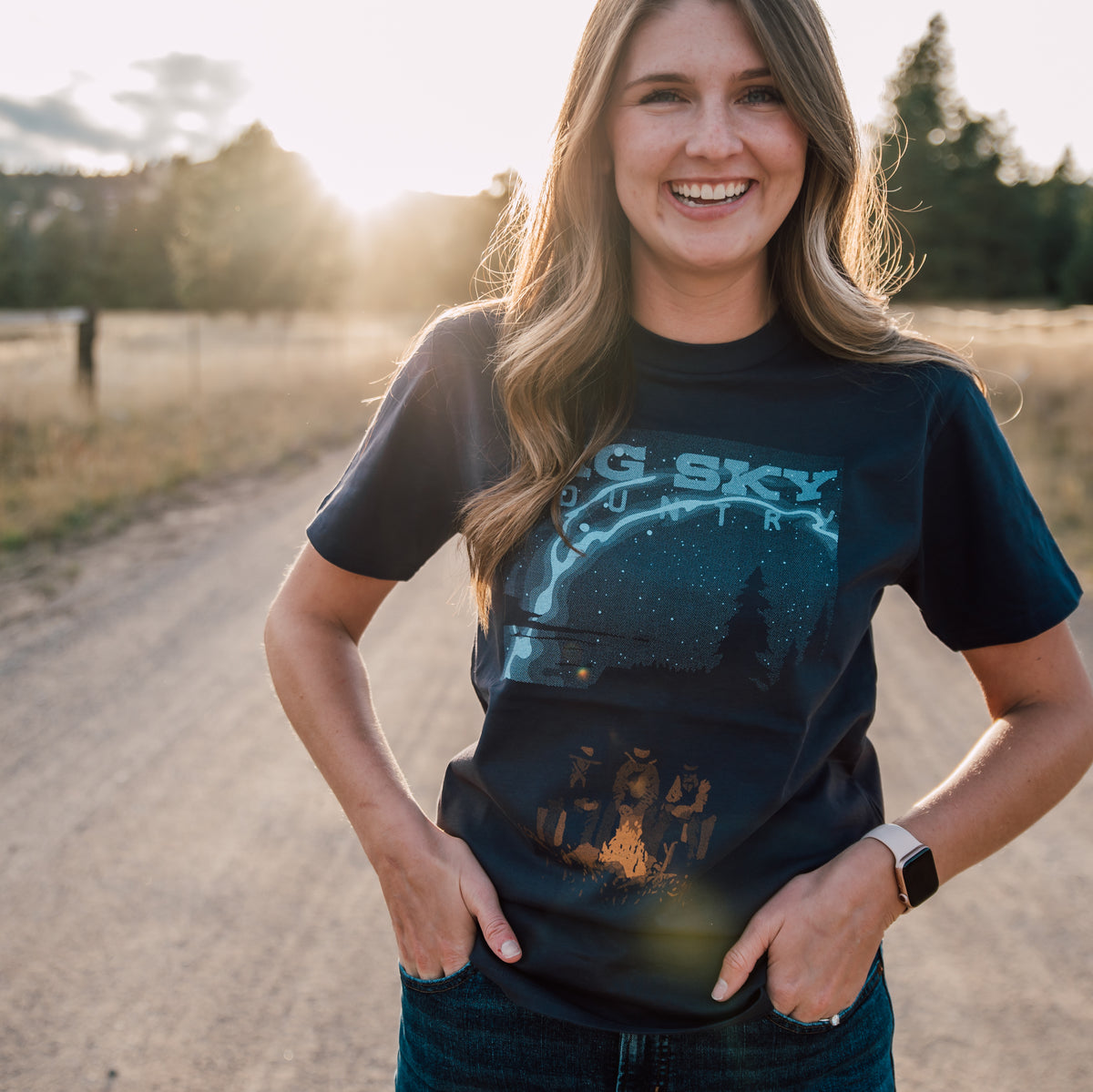 Big Sky Midnight Campfire - MONTANA SHIRT CO.