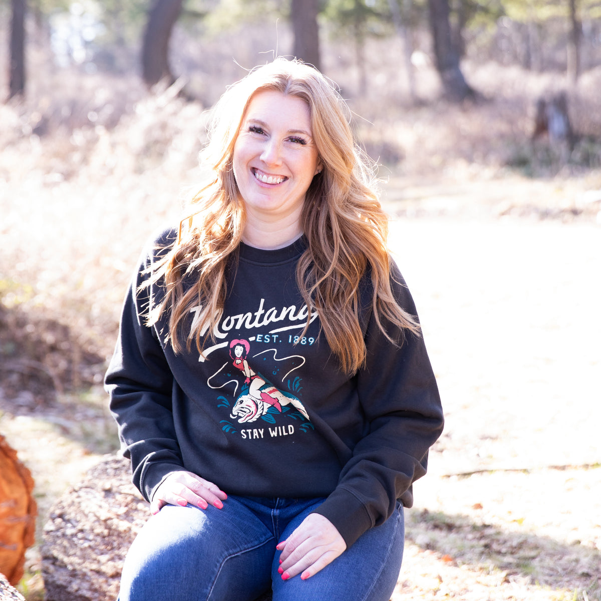 Stay WILD Crewneck Sweater