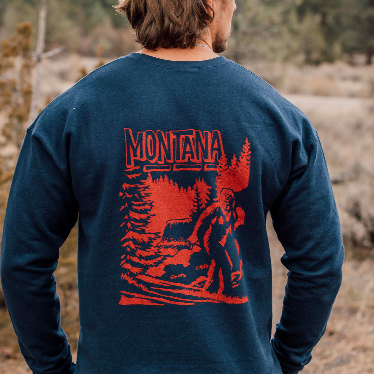 Bigfoot Crewneck - MONTANA SHIRT CO.