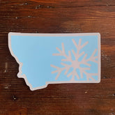 Snowflake Sticker - MONTANA SHIRT CO.