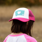 Heart Trucker Hat (kids) - MONTANA SHIRT CO.