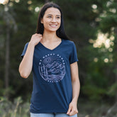 My Happy Place V-Neck - MONTANA SHIRT CO.