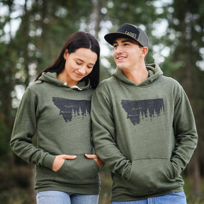 Alpine Forest Hoodie (unisex) - MONTANA SHIRT CO.