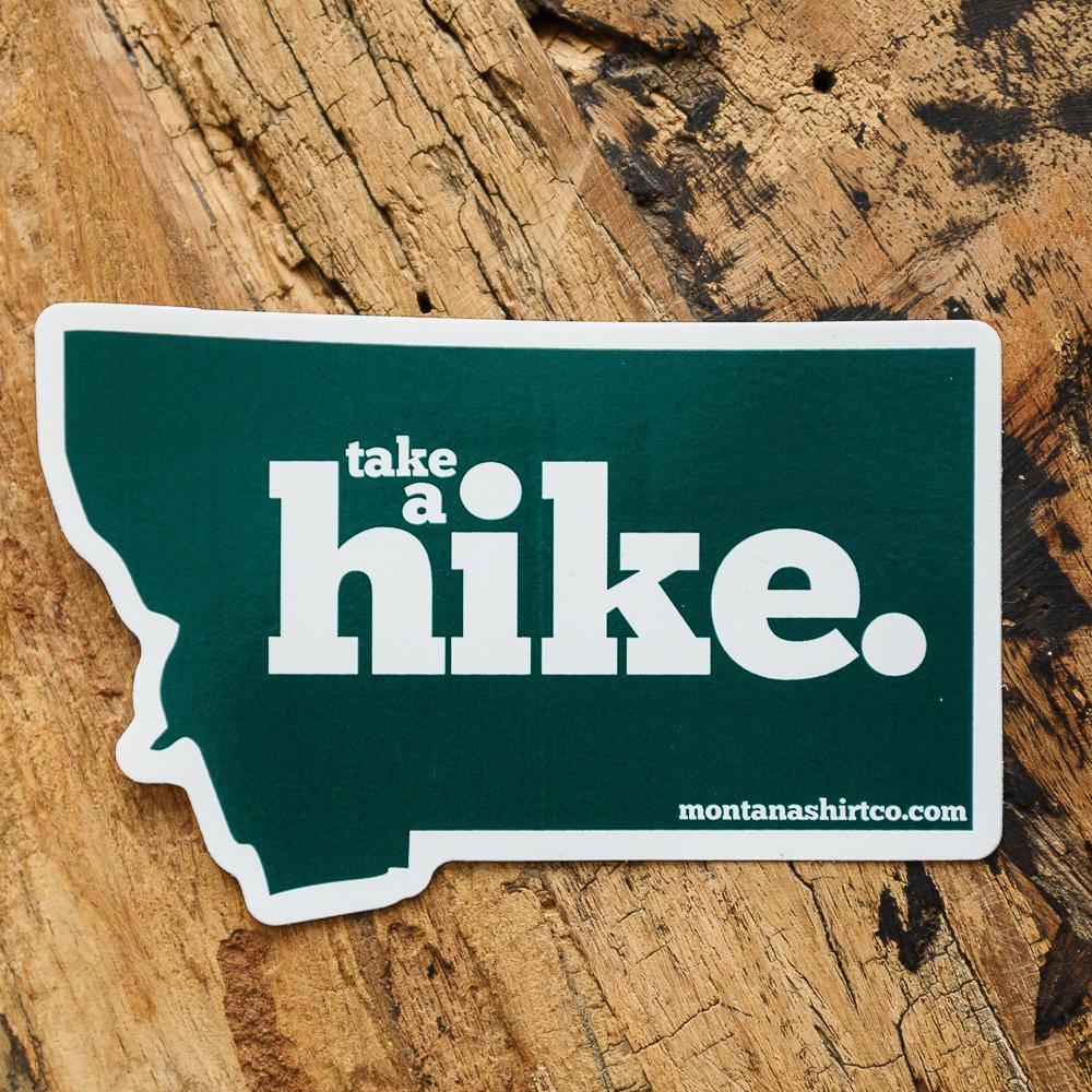 Take A Hike Sticker - MONTANA SHIRT CO.
