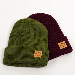 MT Logo Waffle Beanie - MONTANA SHIRT CO.