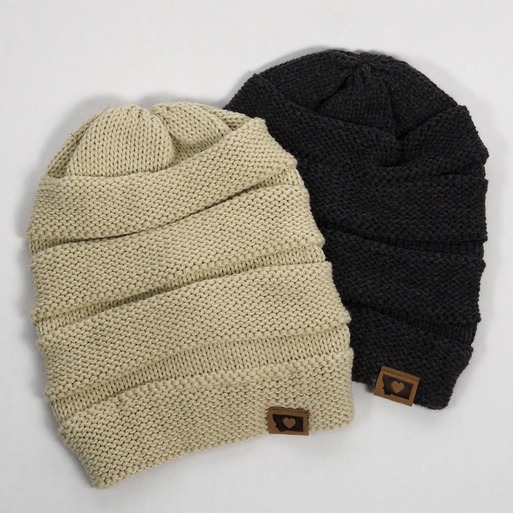 Classic Heart Scrunch Beanie - MONTANA SHIRT CO.