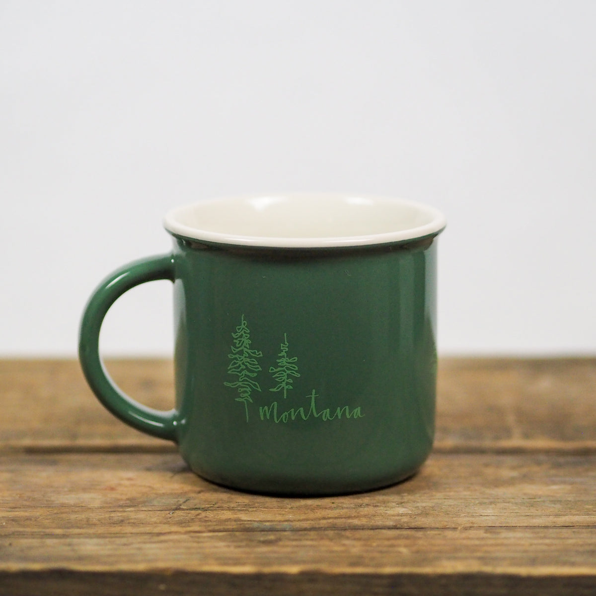 Hand Drawn Trees Mug - MONTANA SHIRT CO.