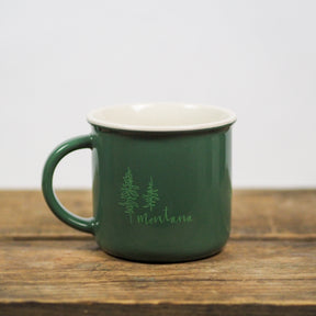 Hand Drawn Trees Mug - MONTANA SHIRT CO.