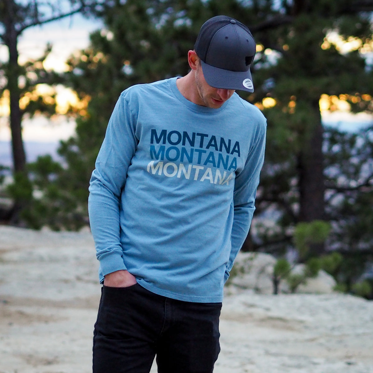Montana Gradient Longsleeve - MONTANA SHIRT CO.