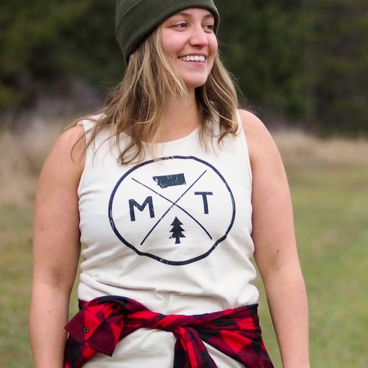 Montana Circle Logo Tank Top (unisex) - MONTANA SHIRT CO.
