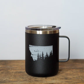 Alpine Forest Tall Camp Mug - MONTANA SHIRT CO.