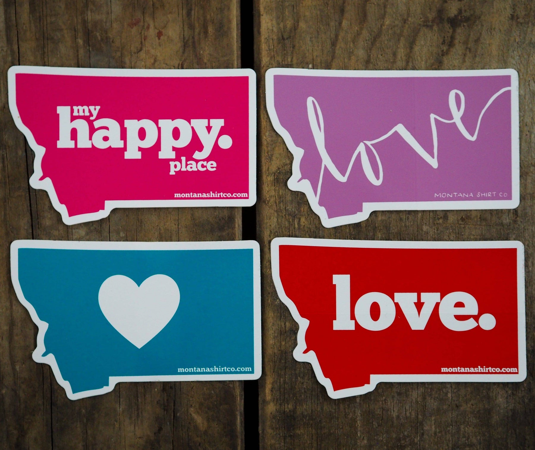 Love Sticker Pack - MONTANA SHIRT CO.
