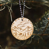 Big Sky State Wood Ornament - MONTANA SHIRT CO.